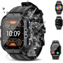 OUKITEL BT20: Schermo AMOLED 1.96", Bluetooth Chiamata, Assistente Vocale, Impermeabile 5ATM, Cardiofrequenzimetro