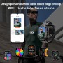 OUKITEL BT20: Schermo AMOLED 1.96", Bluetooth Chiamata, Assistente Vocale, Impermeabile 5ATM, Cardiofrequenzimetro