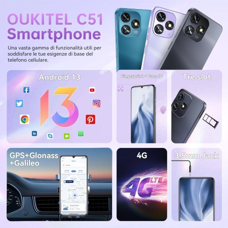 Oukitel C51: 18GB RAM, 128GB ROM, 6.8 Oukitel C51: 18GB RAM, 128GB ROM, 6.8