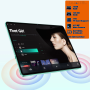 OUKITEL OT11: 11" Tablet, 8000mAh Battery, Android  14 Octa-core 16GB RAM + 128GB ROM BLACK