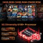 Oukitel WP33 Pro 136dB Loudspeaker 5G Rugged Phone 22000mAh 6.6-Inch FHD+ (24+256GB NFC)
