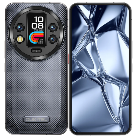 Oukitel WP200 Pro Primo telefono al mondo con auricolare/smartwatch rimovibile,IA,5G, batteria 8800 MAh, Android 15,24GB+1TB NFC