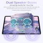 OUKITEL OT6 Tablet Android, 10.1 Pollici, 16GB RAM + 64GB ROM, Batteria 8000mAh, WiFi 6, Widevine L1, Espandibile 1TB