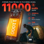 Oukitel WP53 Pro 4G Rugged Phone 6.52'' FHD+ Display 11000mAh Big Battery 50MP Camera Android 15(8GB+512GB NFC)