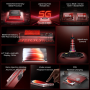 Oukitel WP210 5G Rugged Phone 6.7'' FHD+ Display 8800mAh Big Battery 108MP Camera Android 15(12GB+512GB NFC) RED