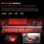 Oukitel WP210 5G Rugged Phone 6.7'' FHD+ Display 8800mAh Big Battery 108MP Camera Android 15(12GB+512GB NFC) RED