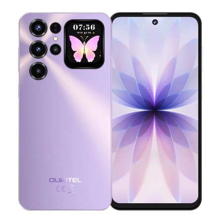 Oukitel C68 Plus | Display 7.2" 120Hz | Innovativo Schermo Posteriore | Android 15 | 6000mAh | 64MP PURPLE