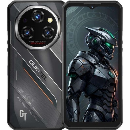 WP62 5G Phone, 512/16GB, nero - Schermo FHD+ 6,6", fotocamera da 108 MP, 11000 mAh, IP68/IP69K