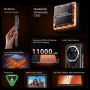 OUKITEL WP55 S 4G Rugged Phone 6.6'' FHD+ Display 11000mAh Big Battery 64MP Camera Android 15(12GB+512GB NFC)